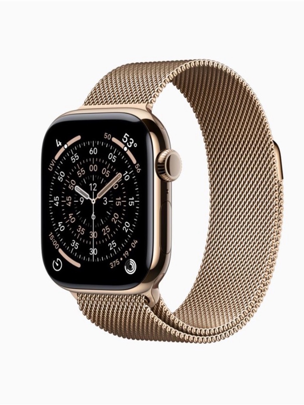 Apple Watch Series 10 - Gold Milanese Loop